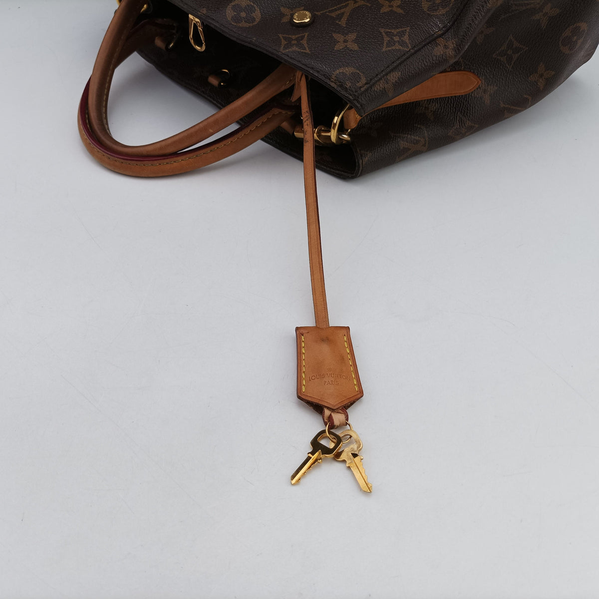Pre-owned Louis Vuitton MONTAIGNE MM BROWN Monogram Canvas M41056 shoulderbag | stylenewstar