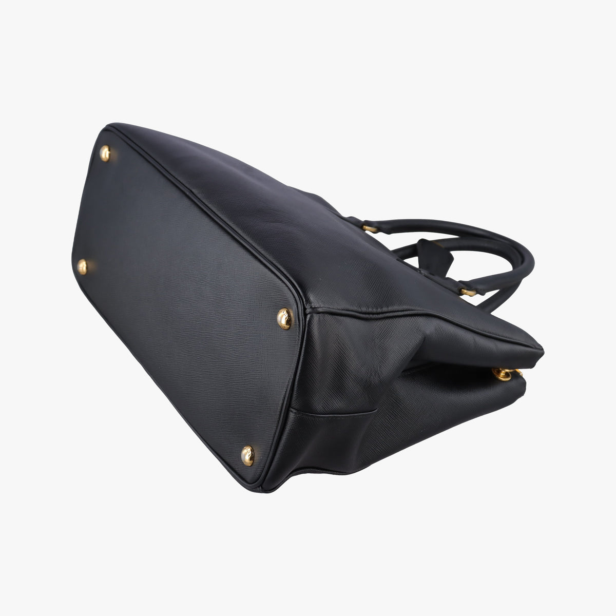 Pre-owned Prada Galleria Black SAFFIANO Leather BN2274 handbag | stylenewstar