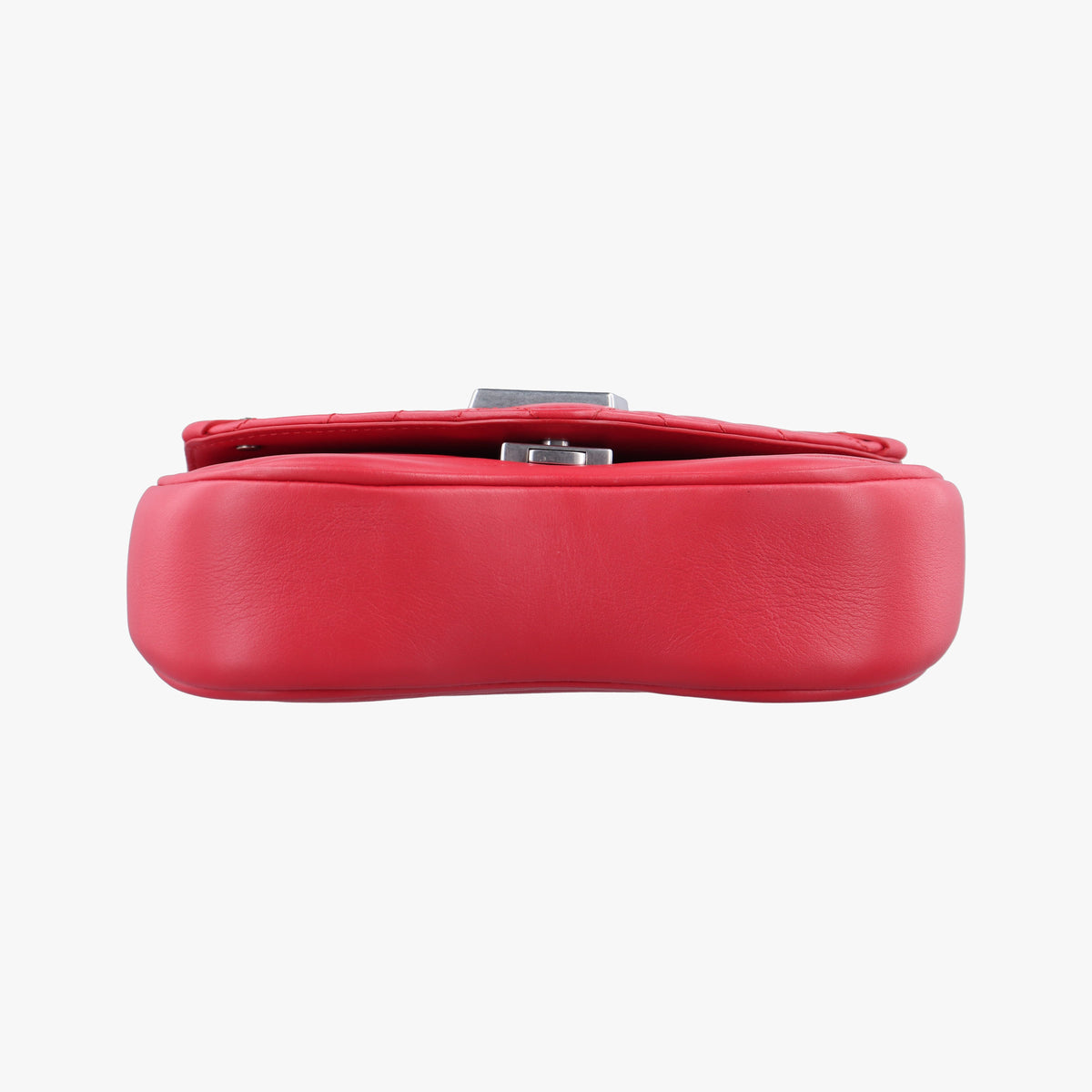 Pre-owned Louis Vuitton NEW WAVE Chain MM Ecarlate Leather M51943 shoulderbag | stylenewstar