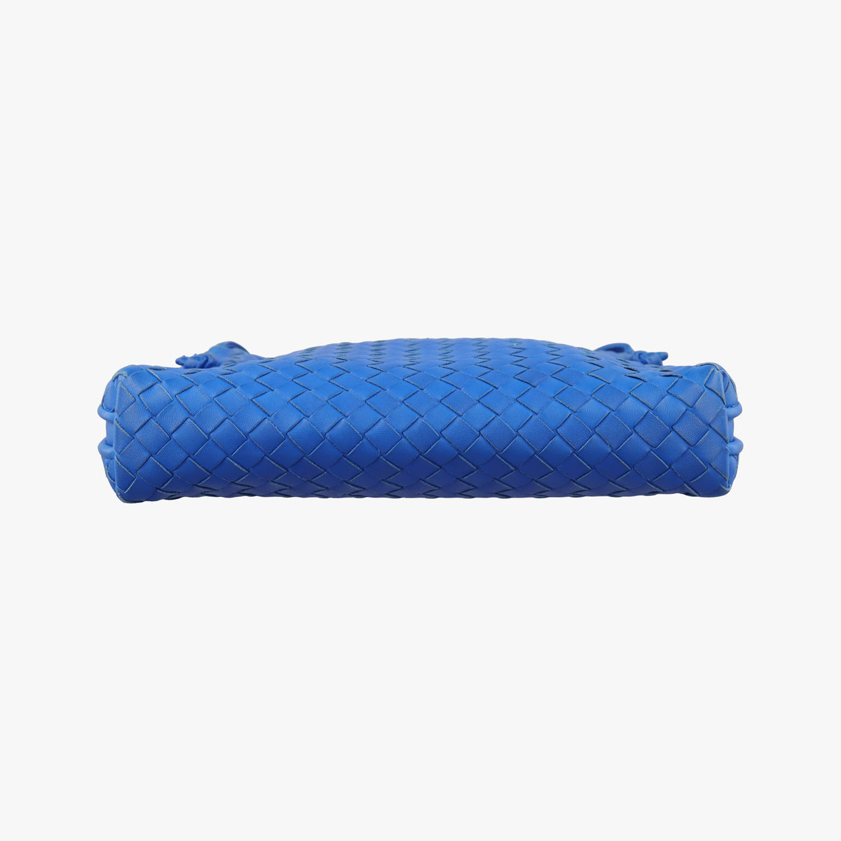 Vintage Bottega Veneta NODINI Intrecciato Blue lambskin  shoulderbag | stylenewstar