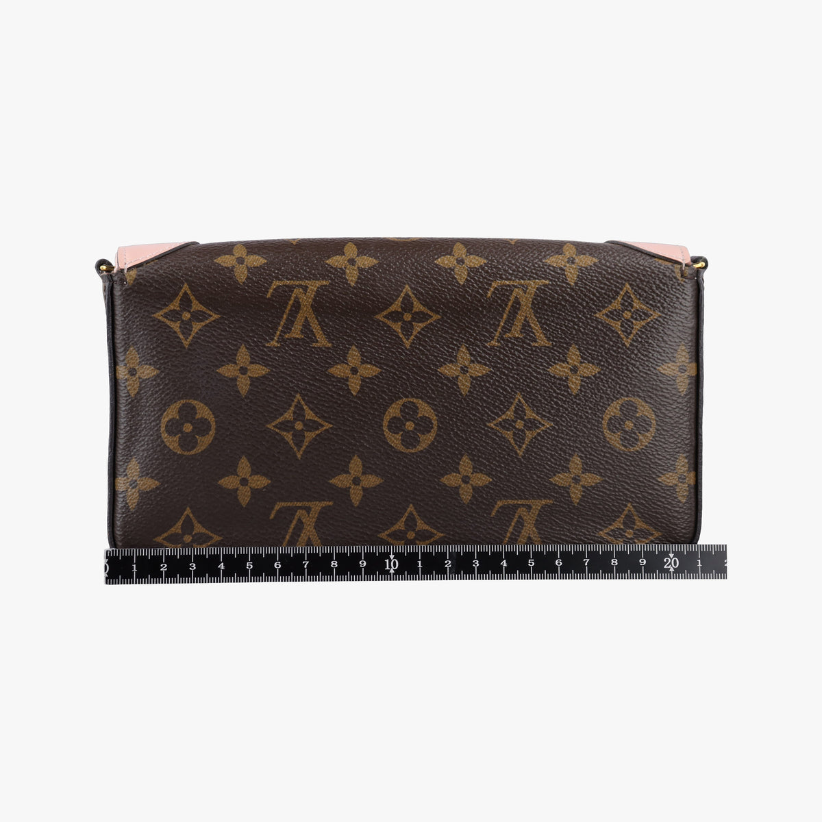 Pre-owned Louis Vuitton Pochette Felicie brown×pink Monogram Canvas M67248 shoulderbag | stylenewstar