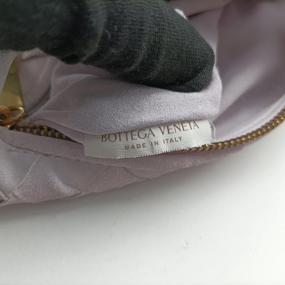 Pre-owned Bottega Veneta The Jodie Purple Suede  handbag | stylenewstar