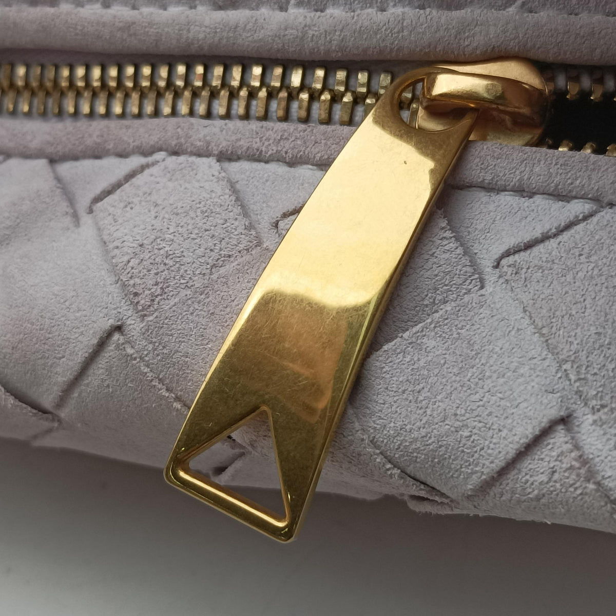 Pre-owned Bottega Veneta The Jodie Purple Suede  handbag | stylenewstar