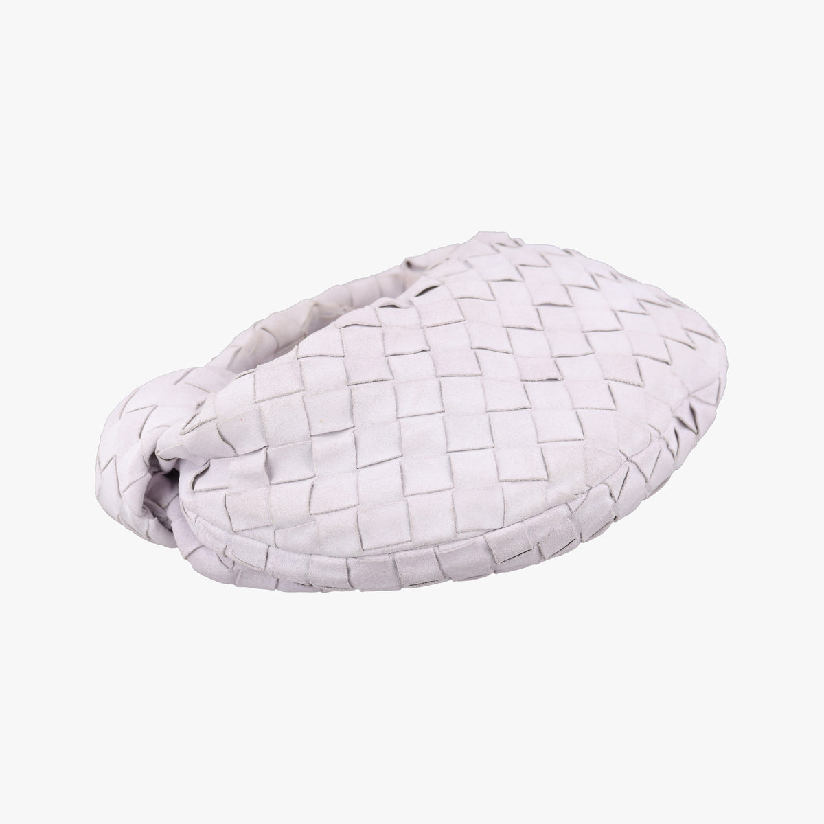 Pre-owned Bottega Veneta The Jodie Purple Suede  handbag | stylenewstar