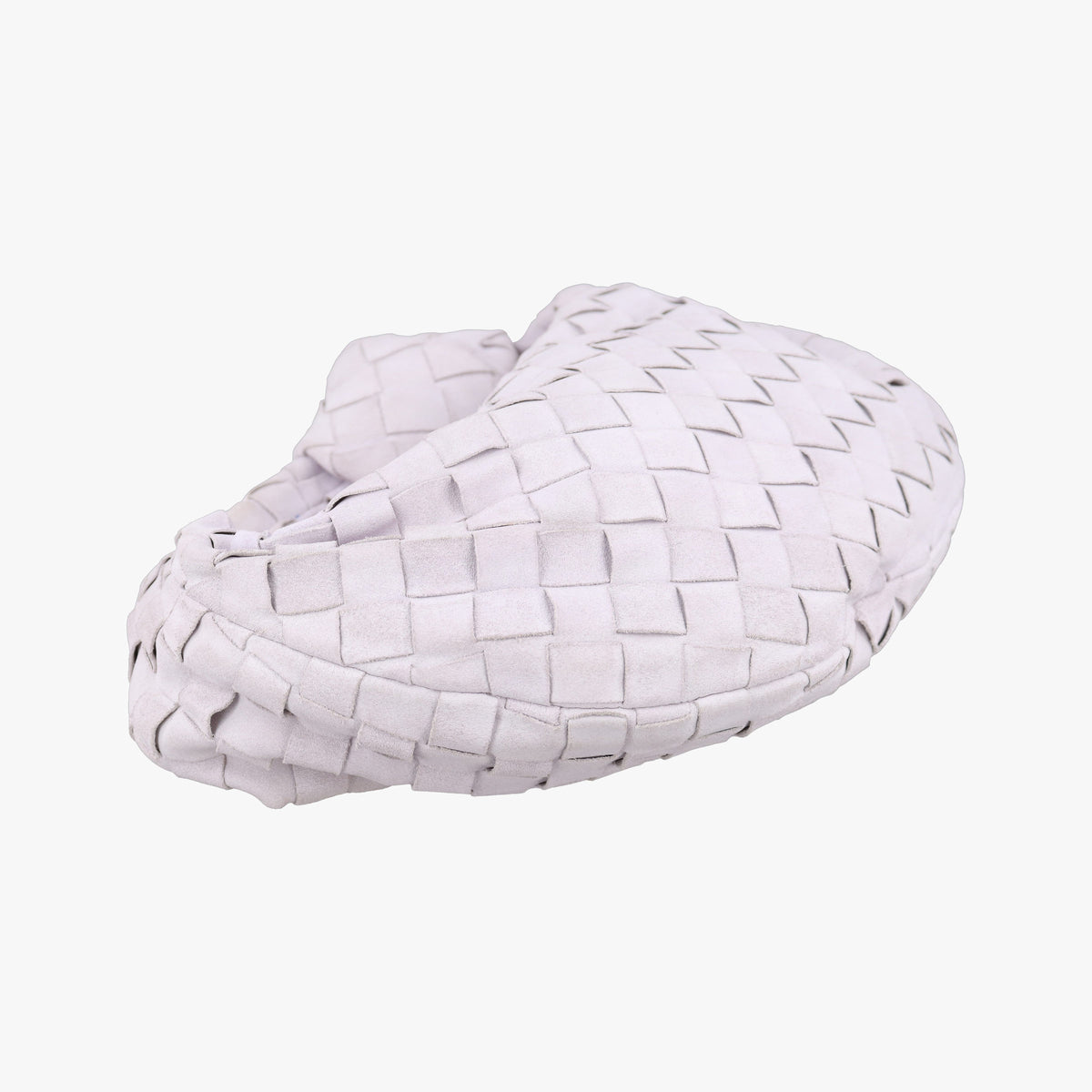 Pre-owned Bottega Veneta The Jodie Purple Suede  handbag | stylenewstar