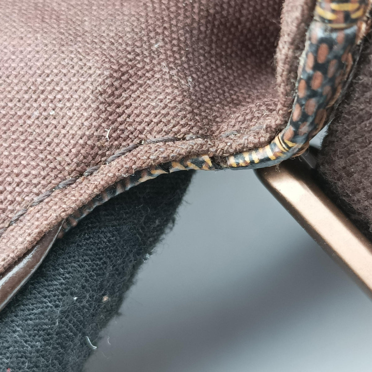 Pre-owned Louis Vuitton BROOKLYN PM EBENE Damier Canvas N51210 shoulderbag | stylenewstar