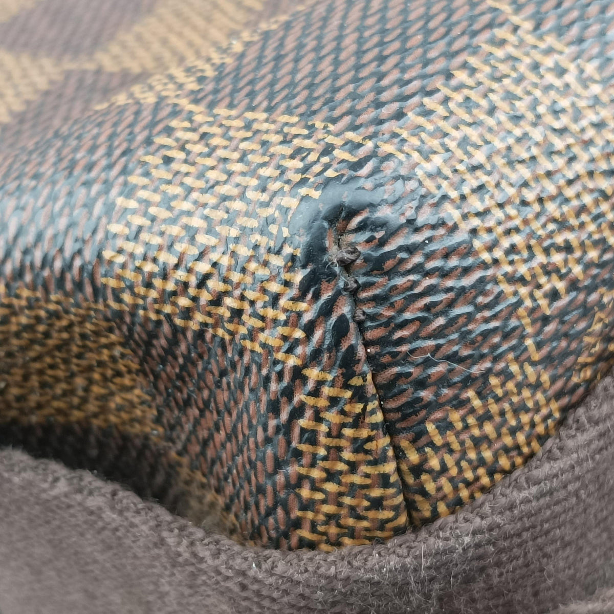 Pre-owned Louis Vuitton BROOKLYN PM EBENE Damier Canvas N51210 shoulderbag | stylenewstar