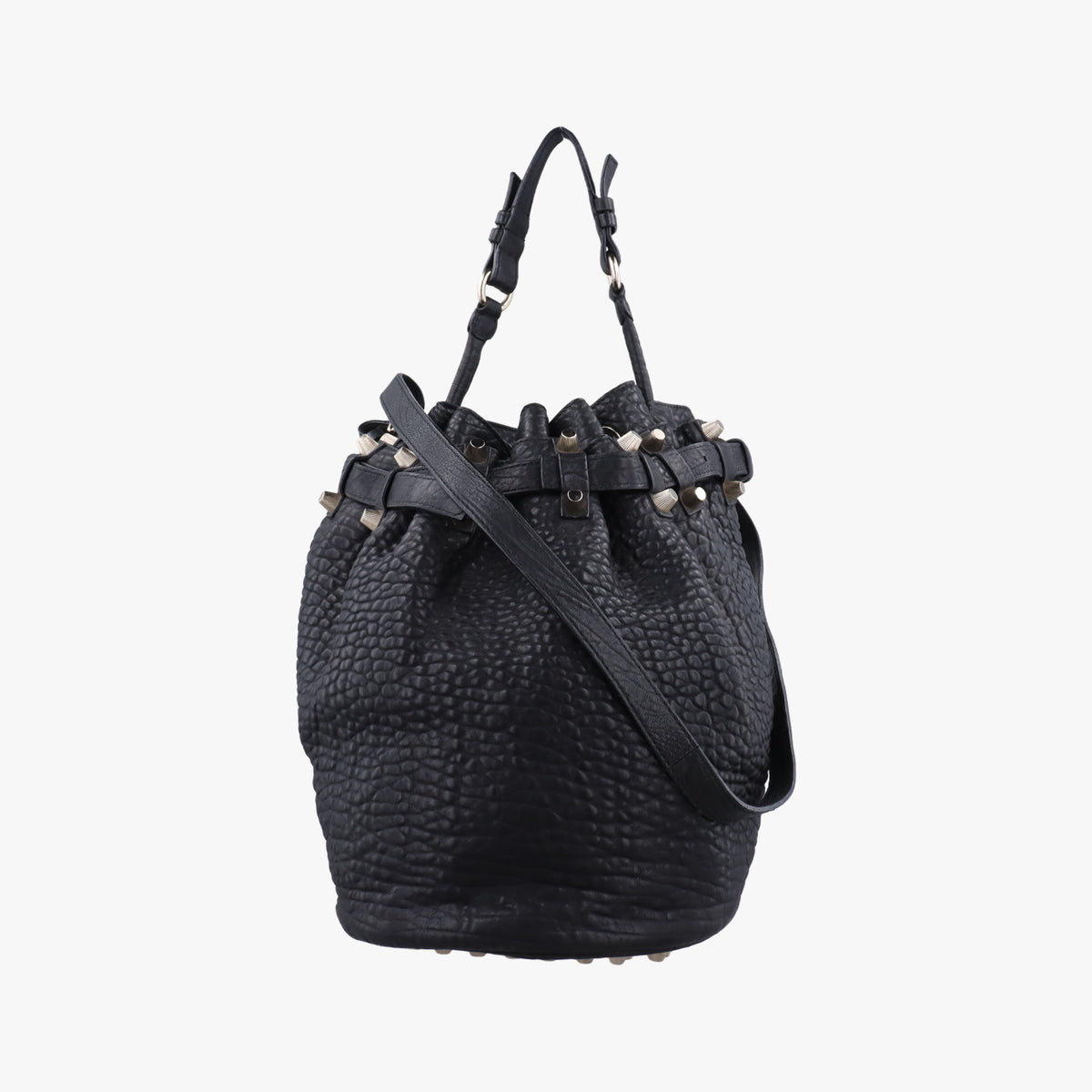 Secondhand Alexander Wang Diego Black leather  shoulderbag | stylenewstar