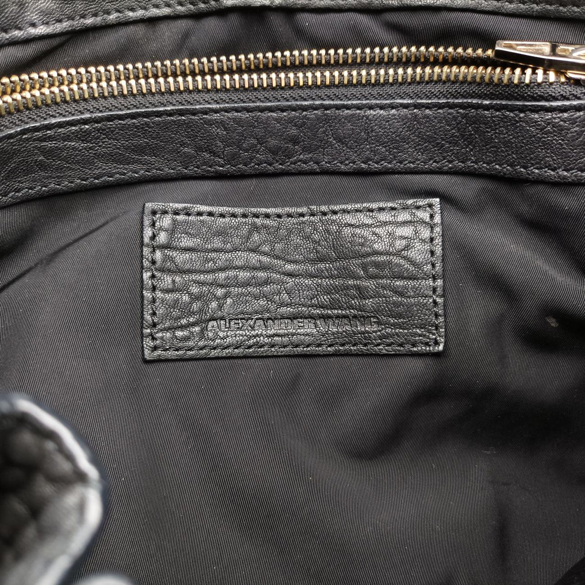 Secondhand Alexander Wang Diego Black leather  shoulderbag | stylenewstar
