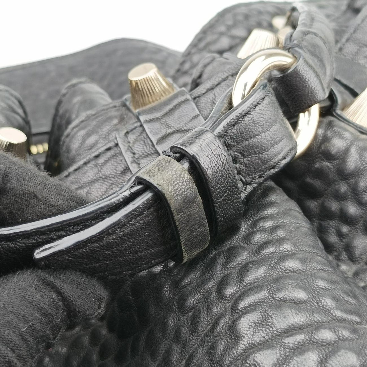 Secondhand Alexander Wang Diego Black leather  shoulderbag | stylenewstar