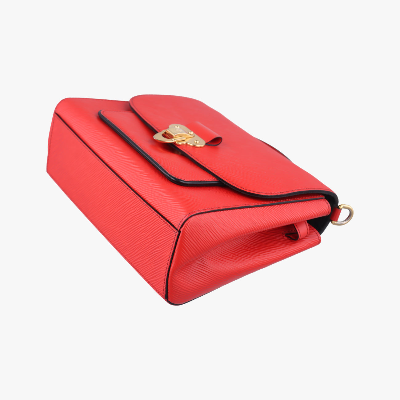 Vintage Louis Vuitton Bolsa Boccador Red Leather M53337 shoulderbag | stylenewstar