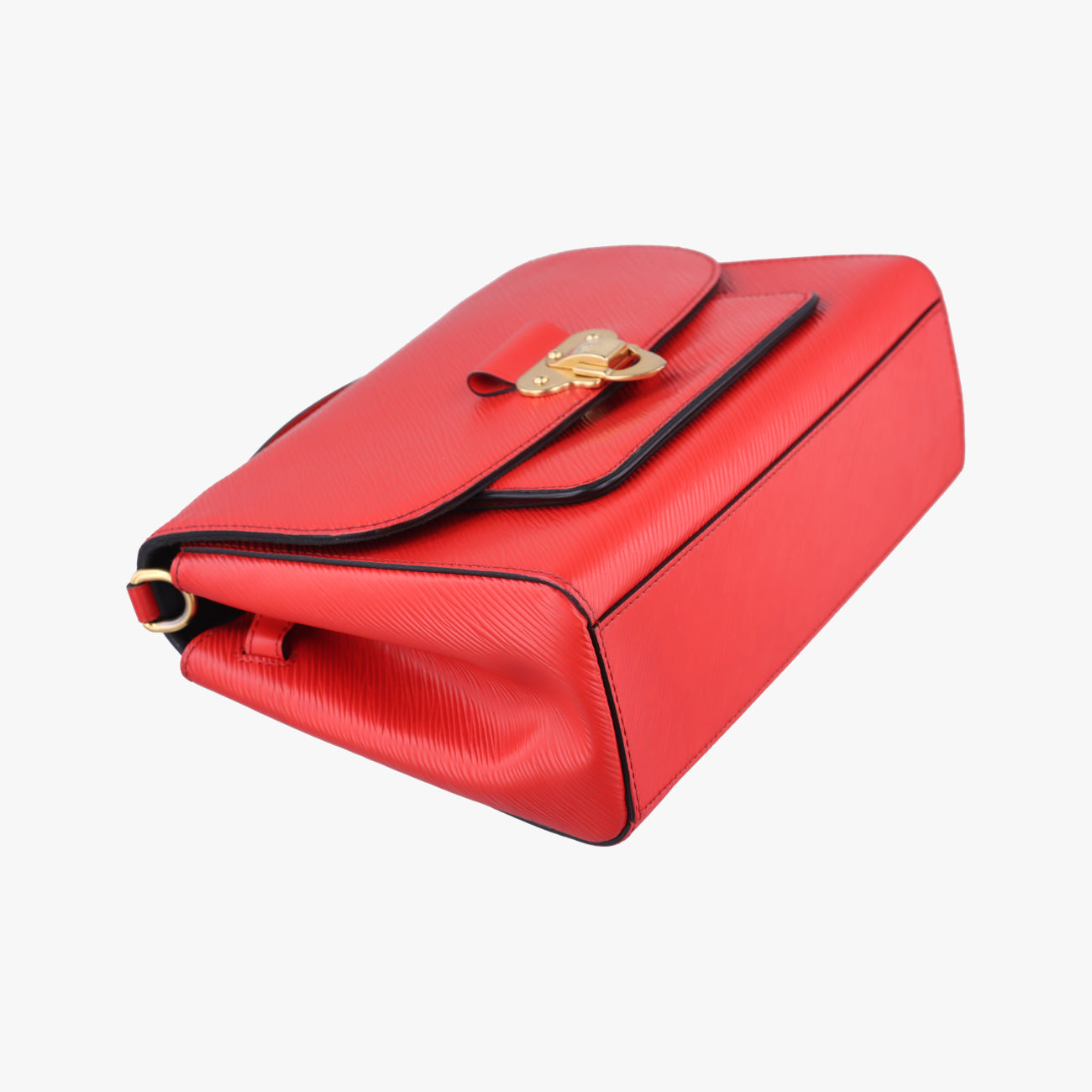 Vintage Louis Vuitton Bolsa Boccador Red Leather M53337 shoulderbag | stylenewstar