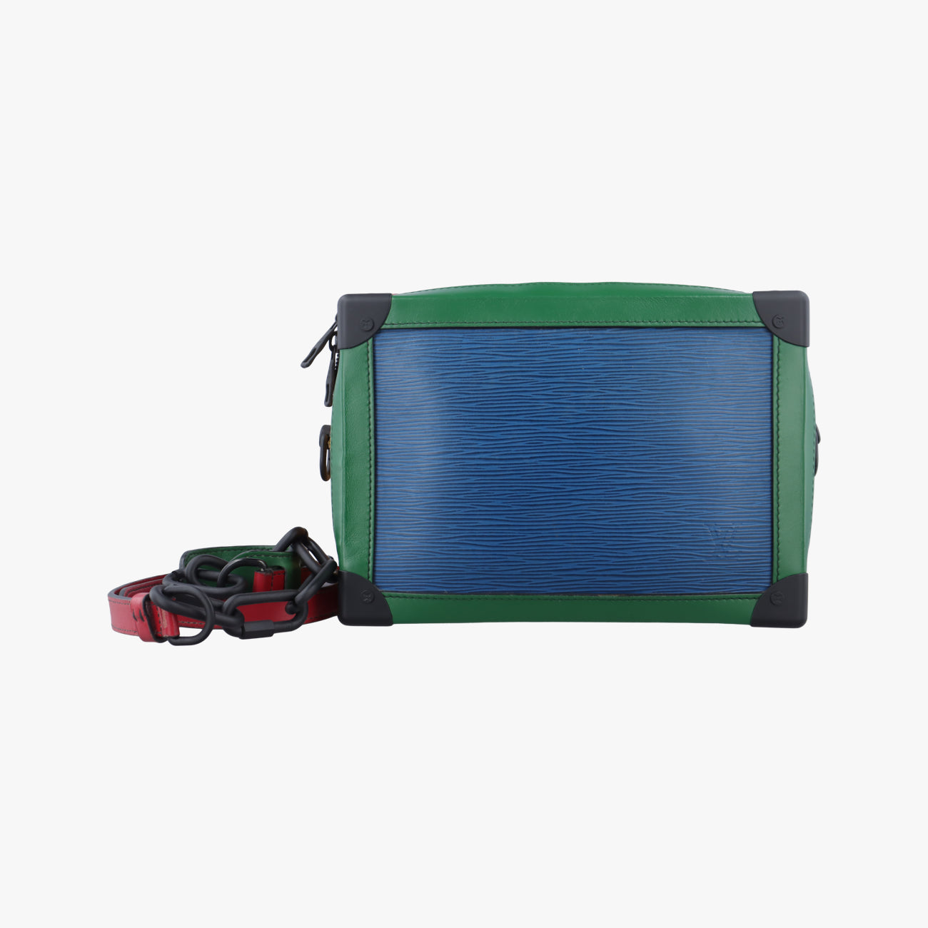 Pre-owned Louis Vuitton Soft Trunk 2020CR blue×multi Epi M55568 shoulderbag | stylenewstar