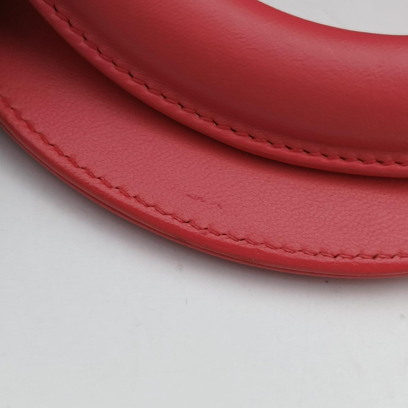 Pre-owned Christian Dior Lady Dior Pink lambskin  shoulderbag | stylenewstar