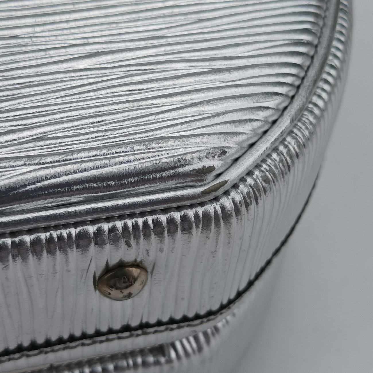 Petite Boite Chapeau Silver Epi PL0178