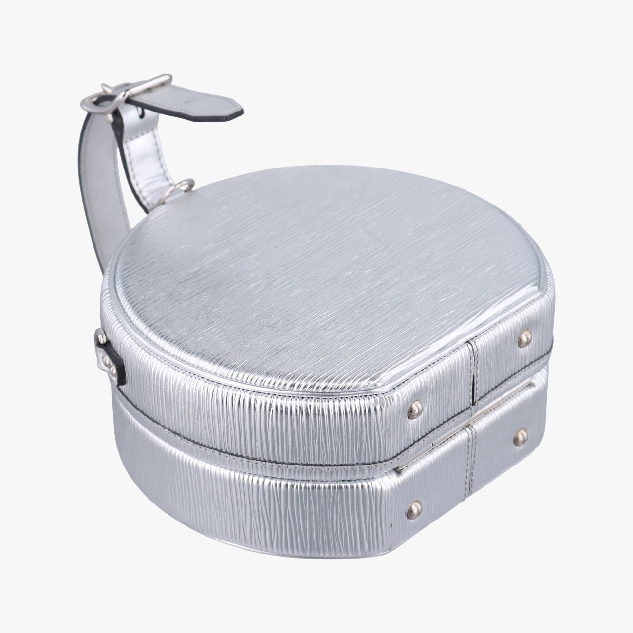 Petite Boite Chapeau Silver Epi PL0178