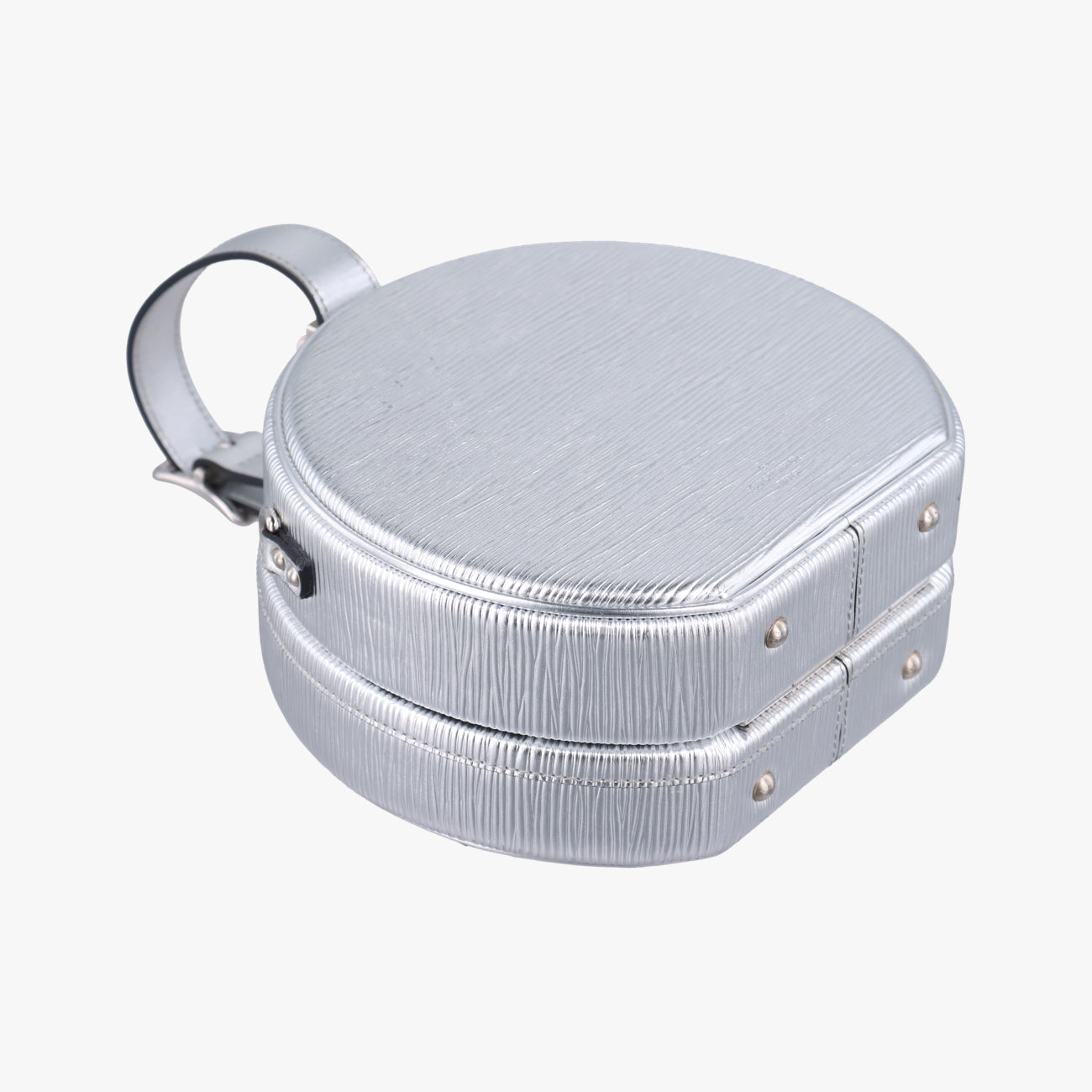 Petite Boite Chapeau Silver Epi PL0178
