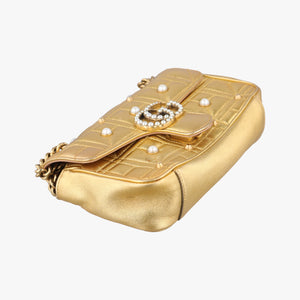 GG Marmont Golden Leather E021433215