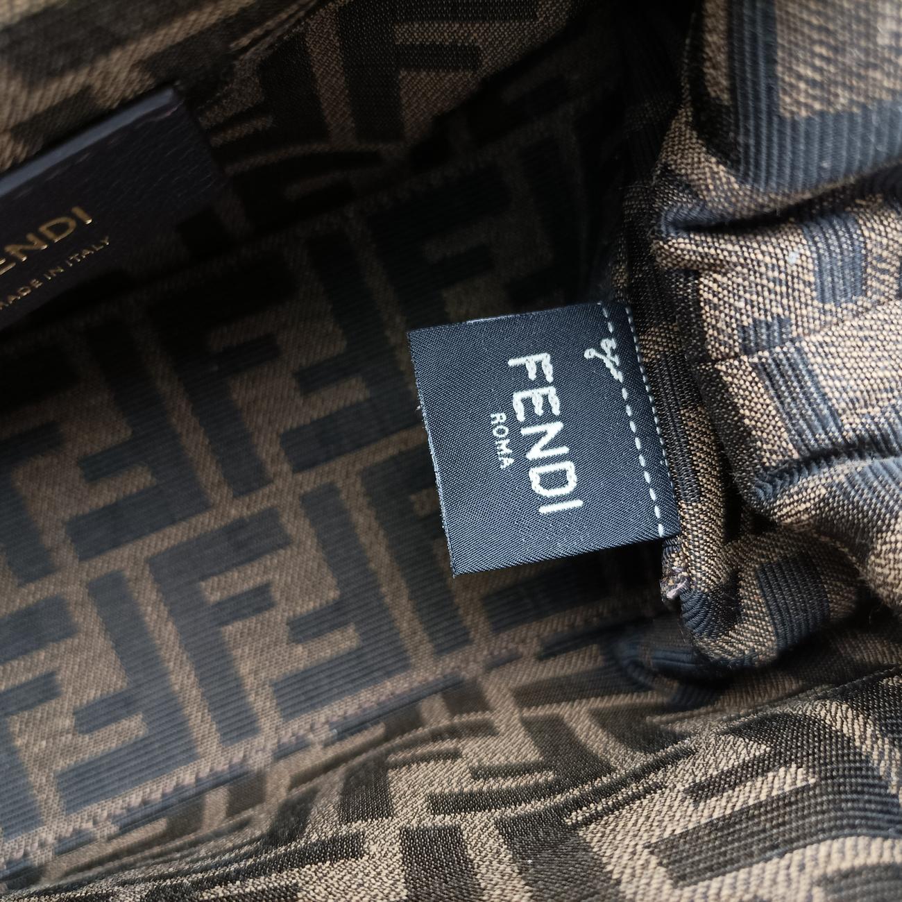 Pre-owned Fendi First Pink fur 8BP129 shoulderbag | stylenewstar