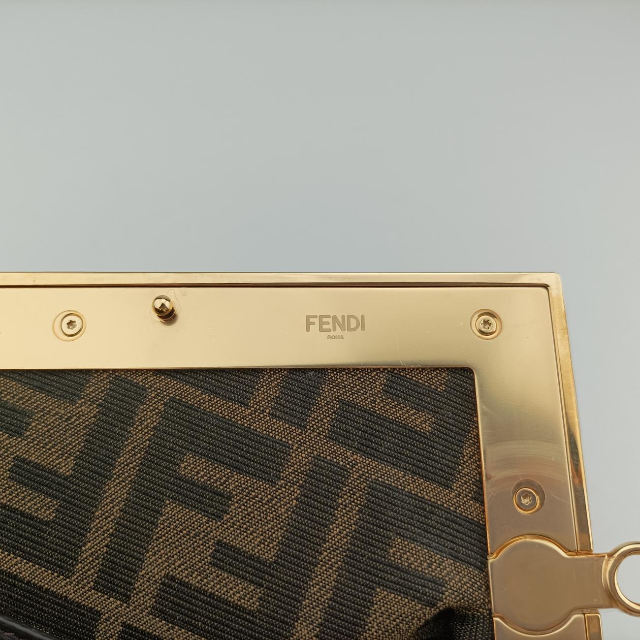 Pre-owned Fendi First Pink fur 8BP129 shoulderbag | stylenewstar