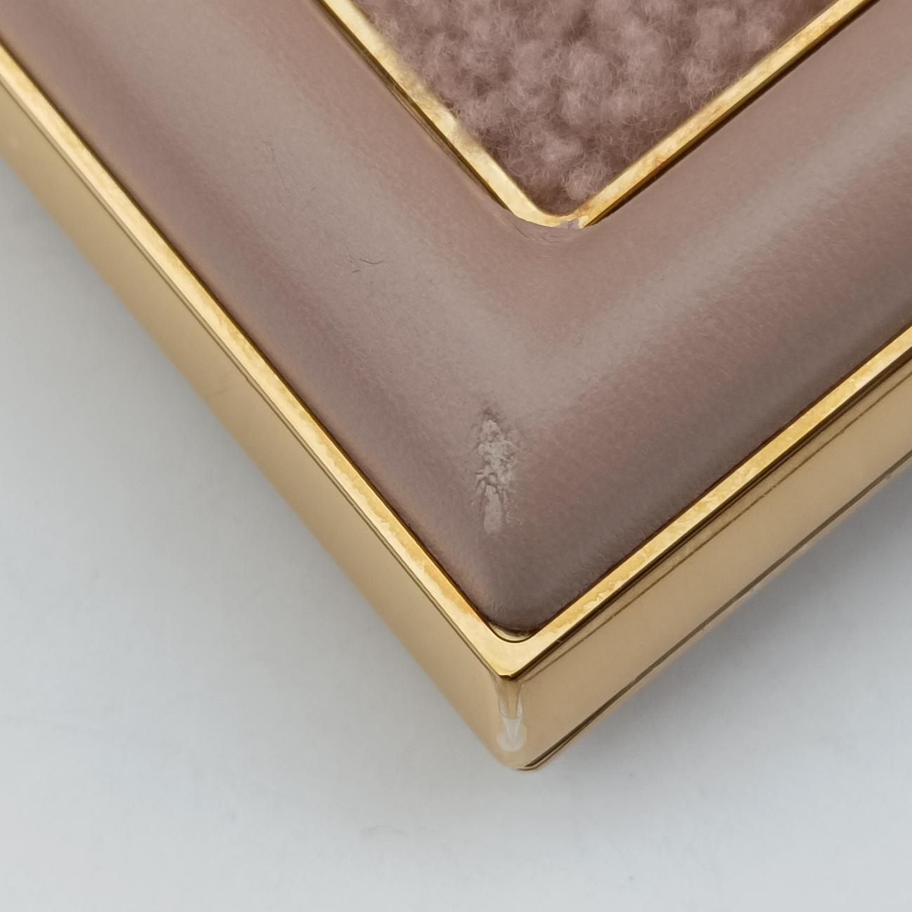 Pre-owned Fendi First Pink fur 8BP129 shoulderbag | stylenewstar