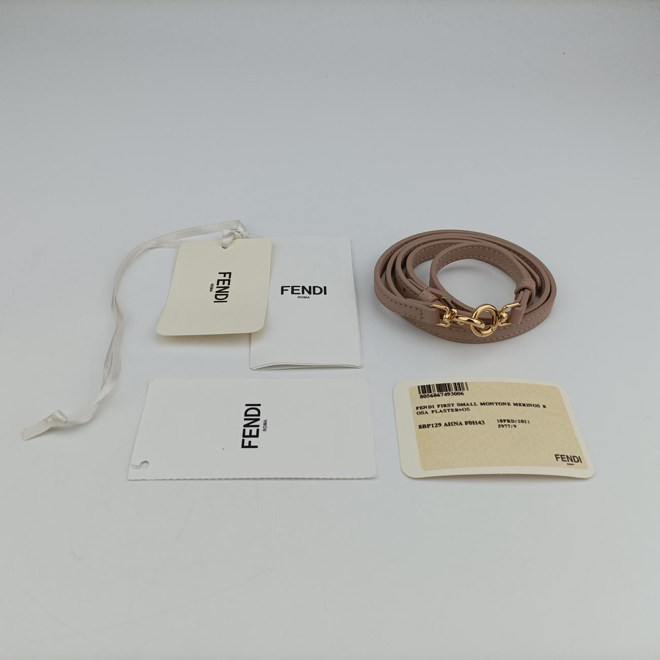 Pre-owned Fendi First Pink fur 8BP129 shoulderbag | stylenewstar