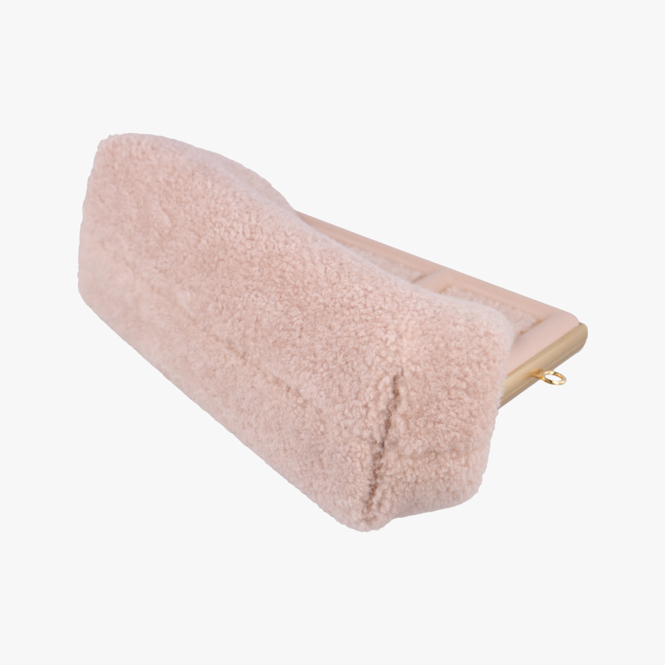 Pre-owned Fendi First Pink fur 8BP129 shoulderbag | stylenewstar