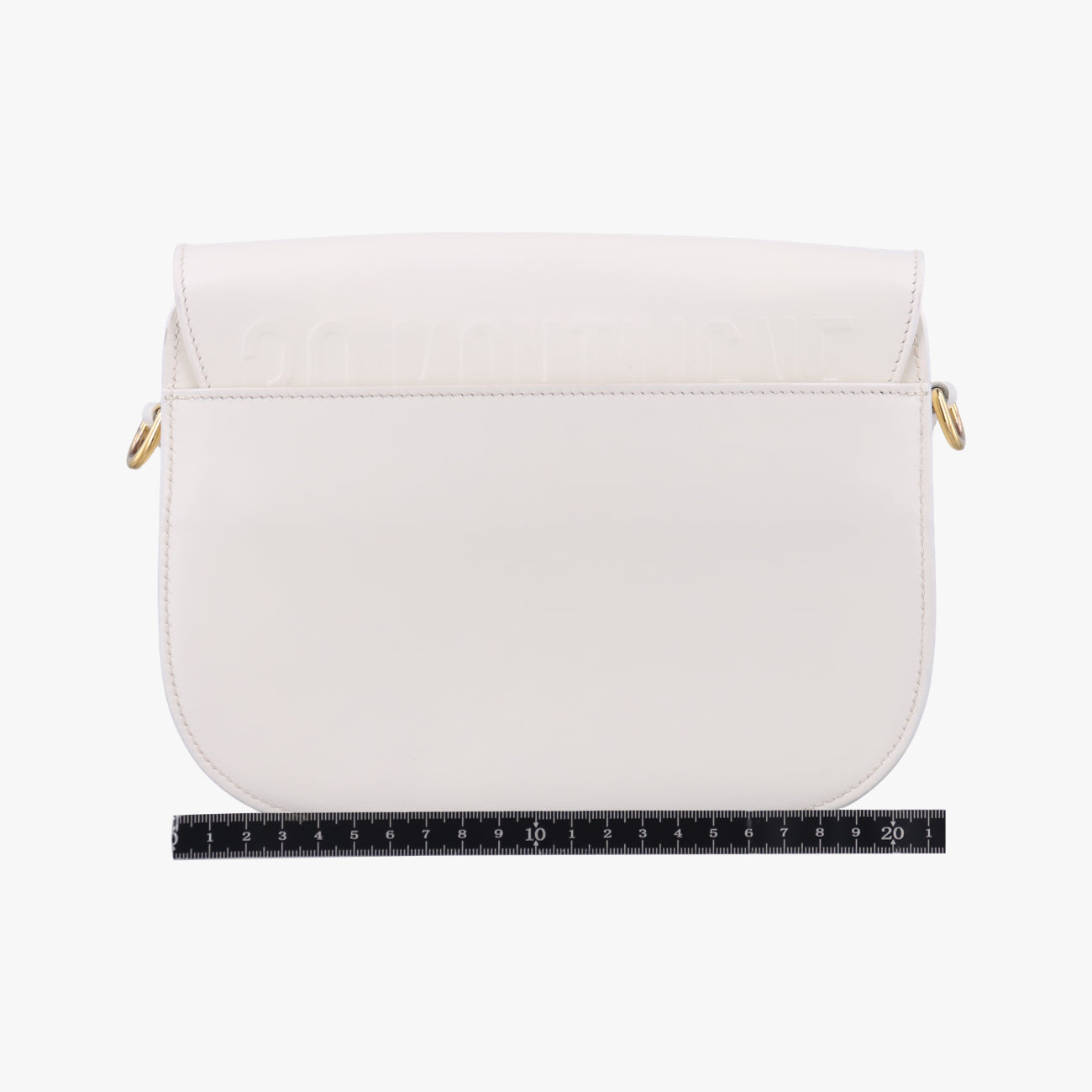 Vintage Christian Dior Bobby White leather  shoulderbag | stylenewstar