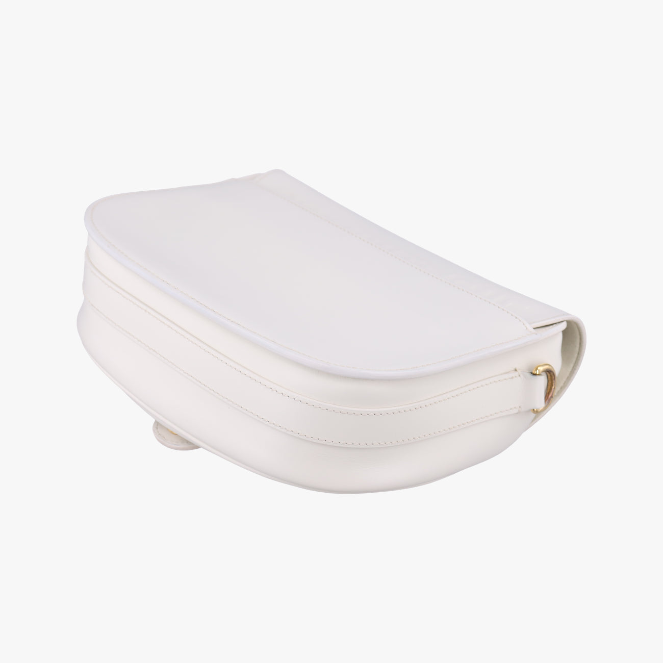 Vintage Christian Dior Bobby White leather  shoulderbag | stylenewstar