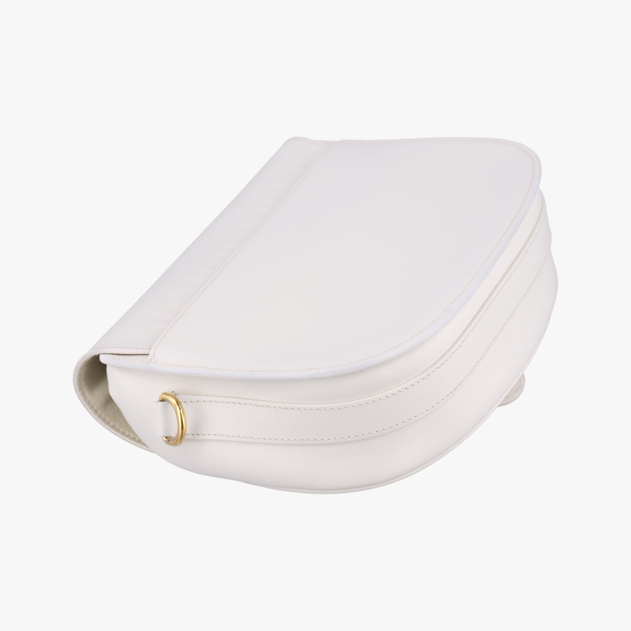 Vintage Christian Dior Bobby White leather  shoulderbag | stylenewstar