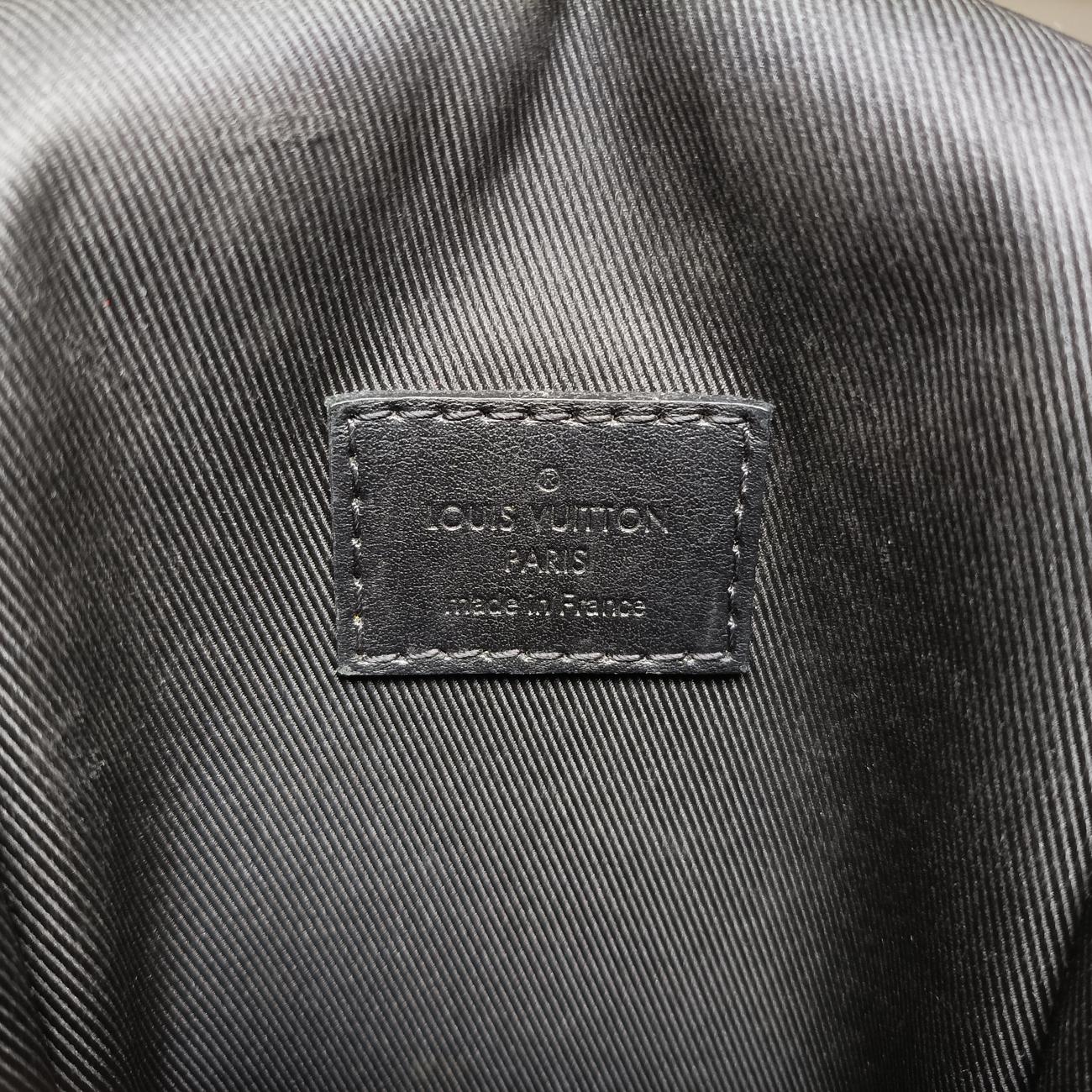 Pre-owned Louis Vuitton S-LOCK EBENE Damier Canvas M82535 shoulderbag | stylenewstar