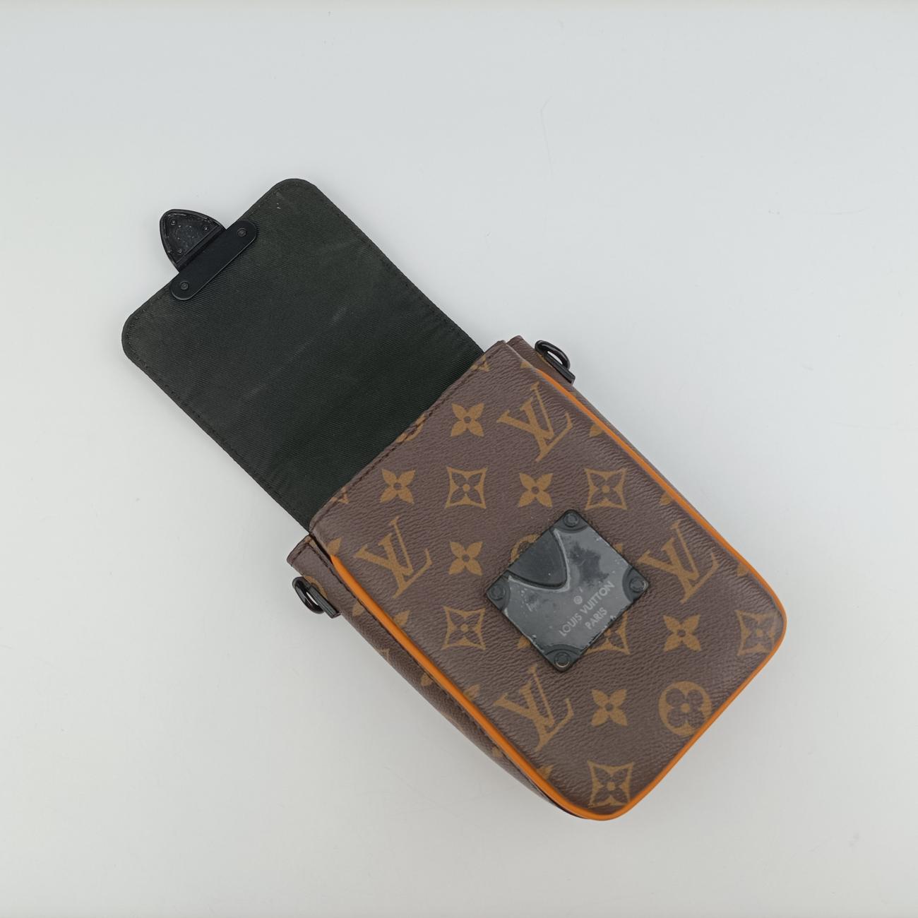 Pre-owned Louis Vuitton S-LOCK EBENE Damier Canvas M82535 shoulderbag | stylenewstar