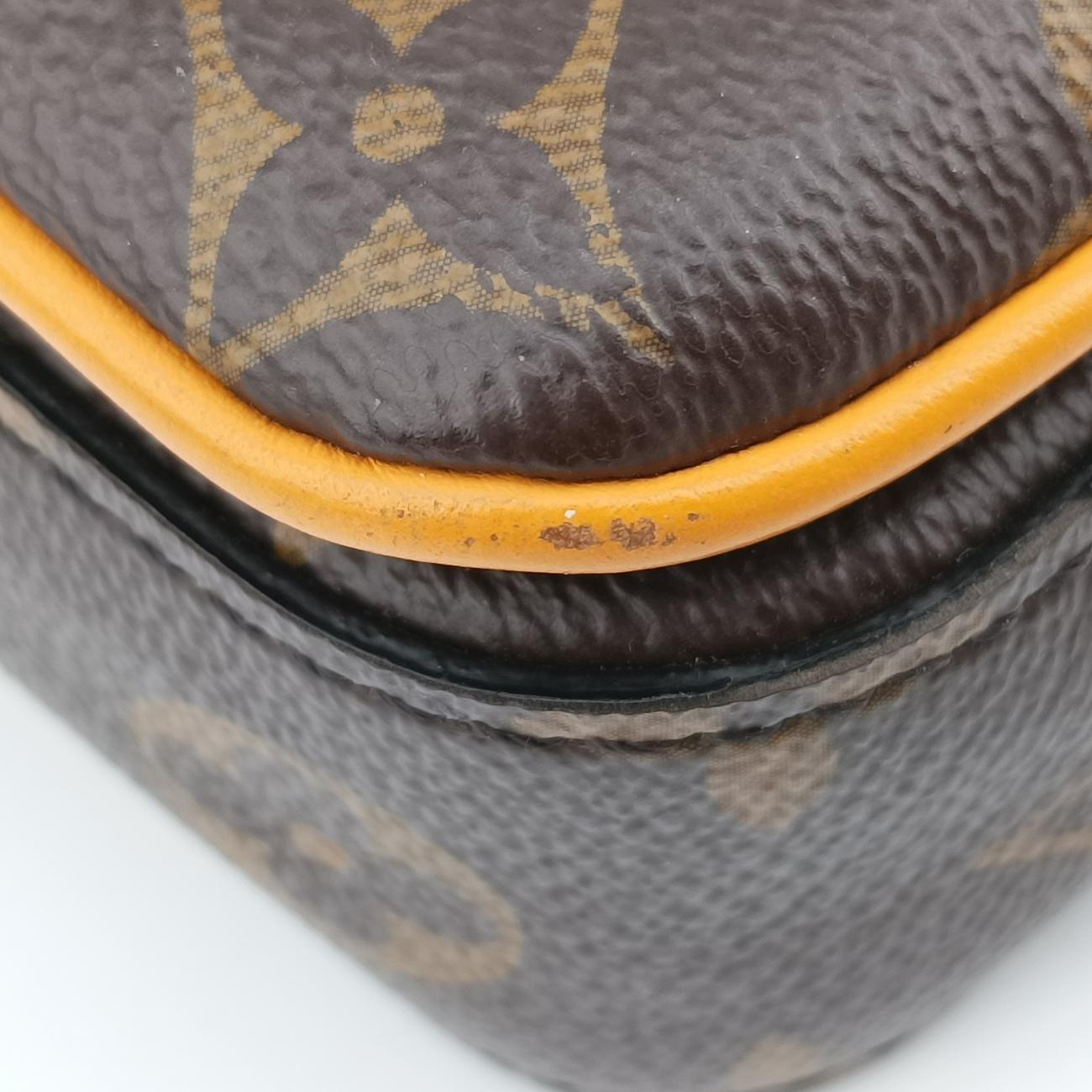 Pre-owned Louis Vuitton S-LOCK EBENE Damier Canvas M82535 shoulderbag | stylenewstar