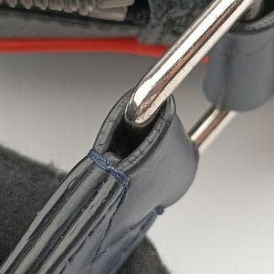 DANUBE SLIM PM NM Navy x Blue x Noir Epi×DAMIER GRAPHITE FO2168