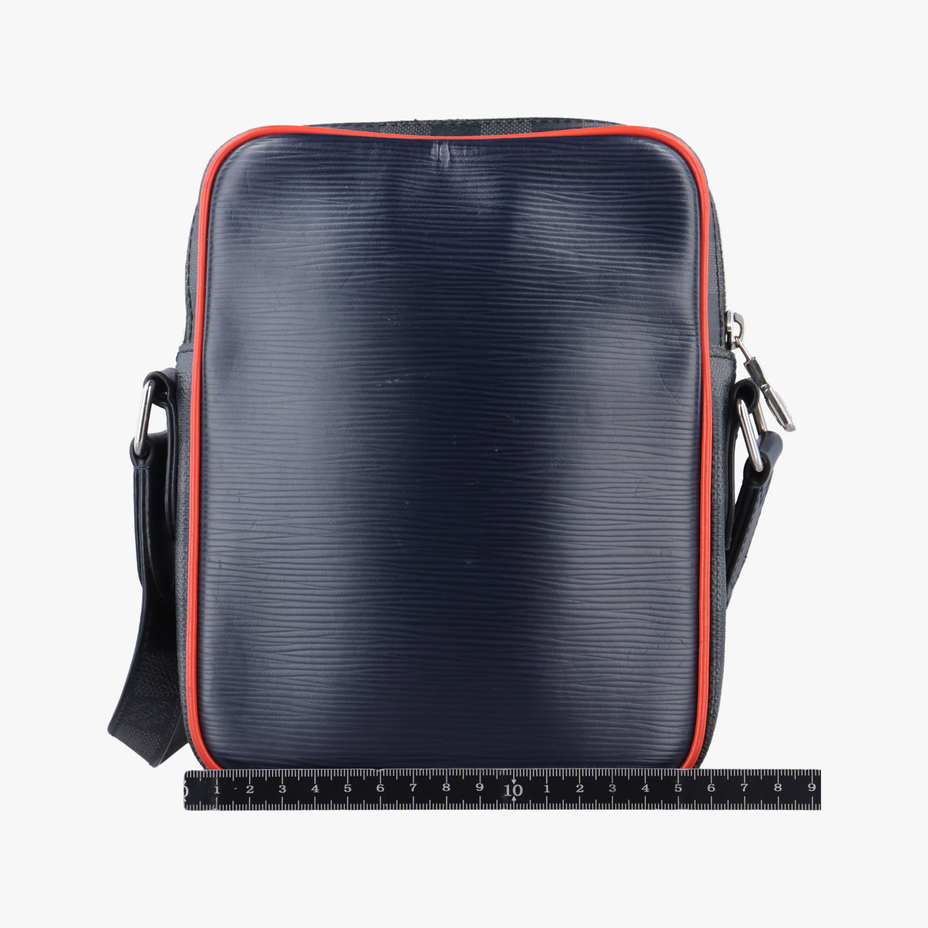 DANUBE SLIM PM NM Navy x Blue x Noir Epi×DAMIER GRAPHITE FO2168