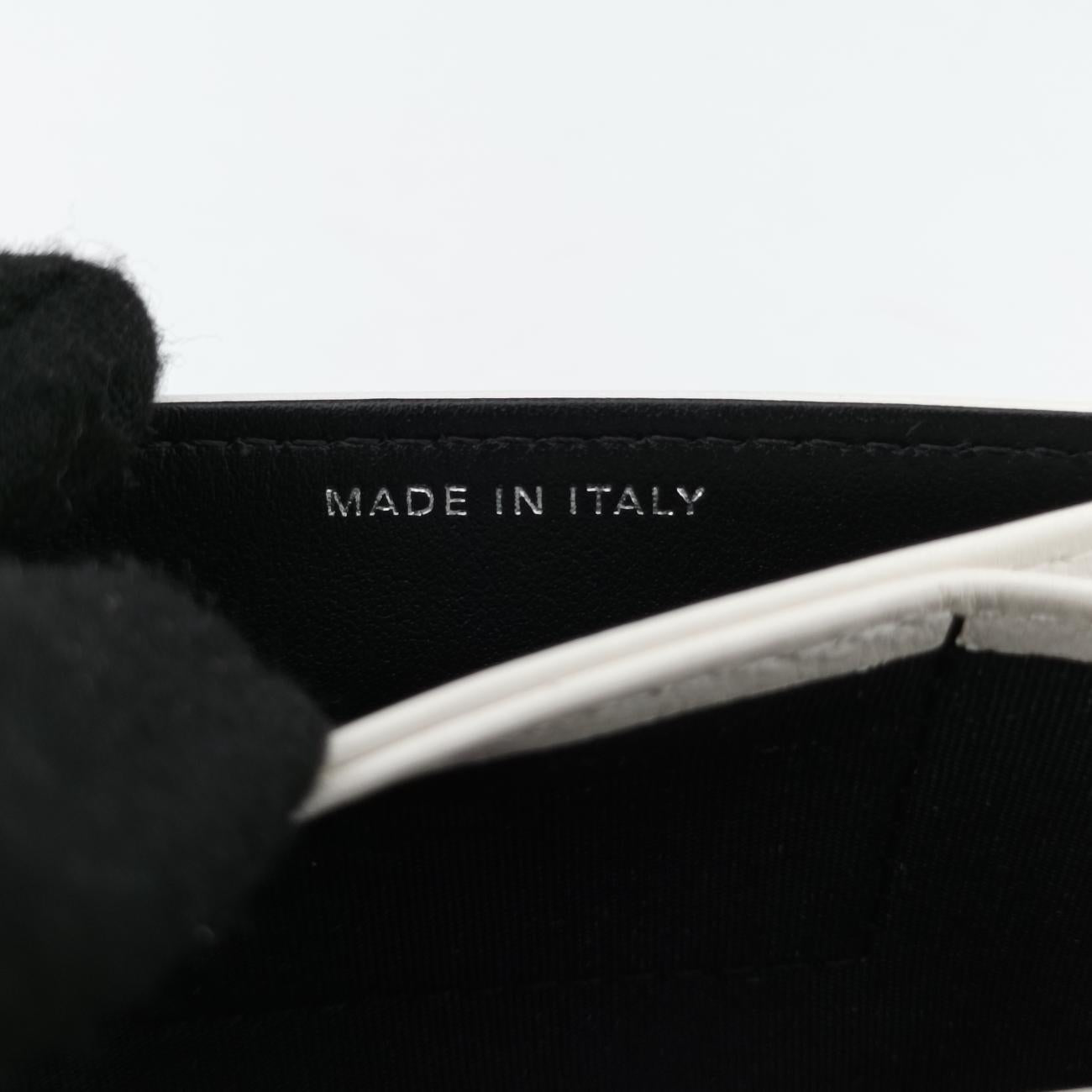 Pre-owned Chanel CHANEL 19 Flap Coin Purse White lambskin AP2409 shoulderbag | stylenewstar