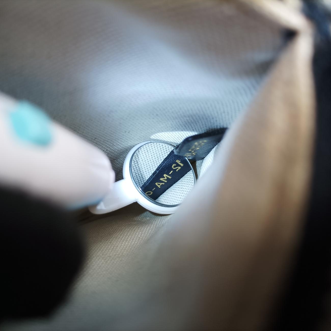 Vintage Christian Dior Saddle Navy Fabric  shoulderbag | stylenewstar