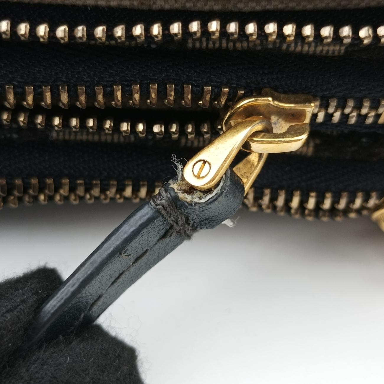 Vintage Christian Dior Saddle Navy Fabric  shoulderbag | stylenewstar