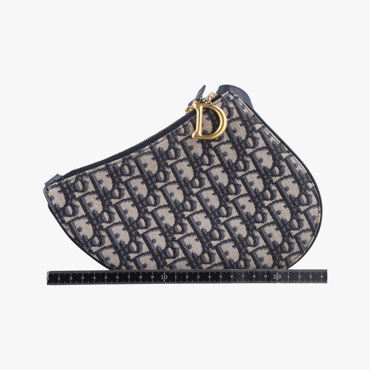 Vintage Christian Dior Saddle Navy Fabric  shoulderbag | stylenewstar