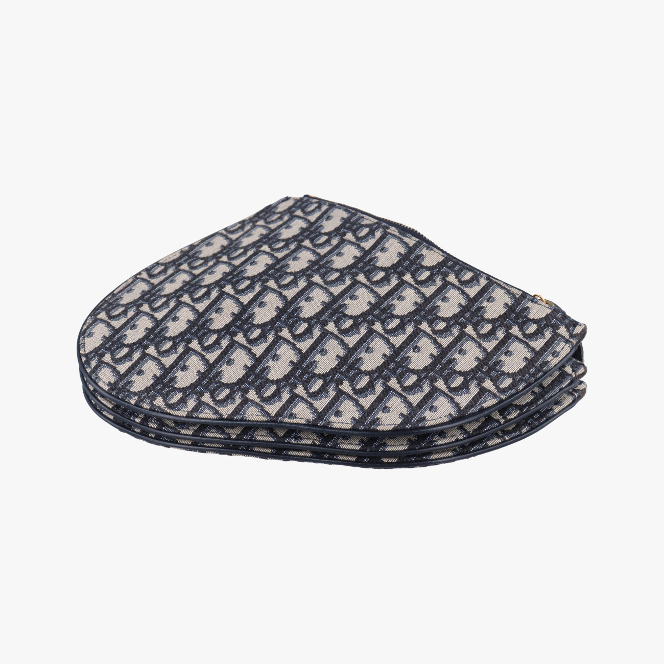 Vintage Christian Dior Saddle Navy Fabric  shoulderbag | stylenewstar