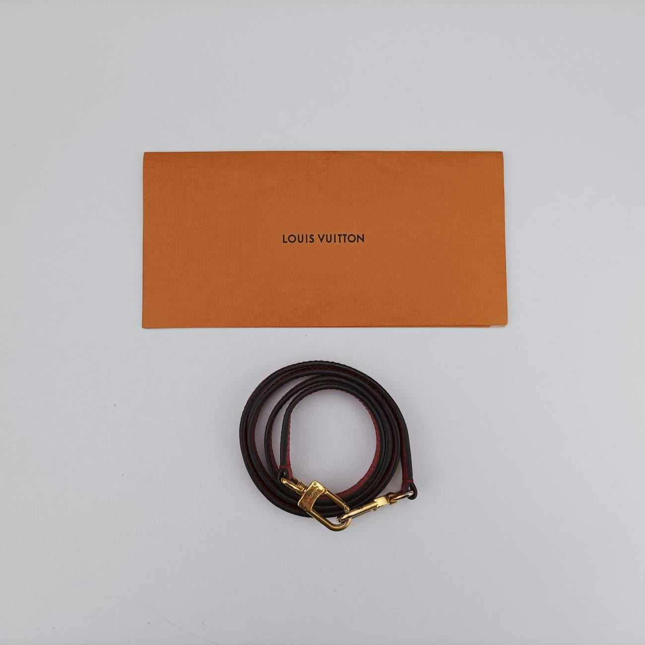 Alma Bag Into Bag Brown ×Rouge Monogram Canvas×calf leather SP3196