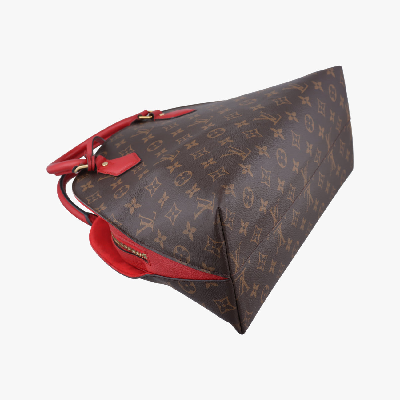 Alma Bag Into Bag Brown ×Rouge Monogram Canvas×calf leather SP3196