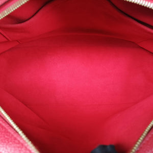 Alma Bag Into Bag Brown ×Rouge Monogram Canvas×calf leather SP3196