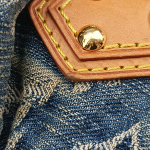 PrettyPretty Blue Monogram Denim VI0096