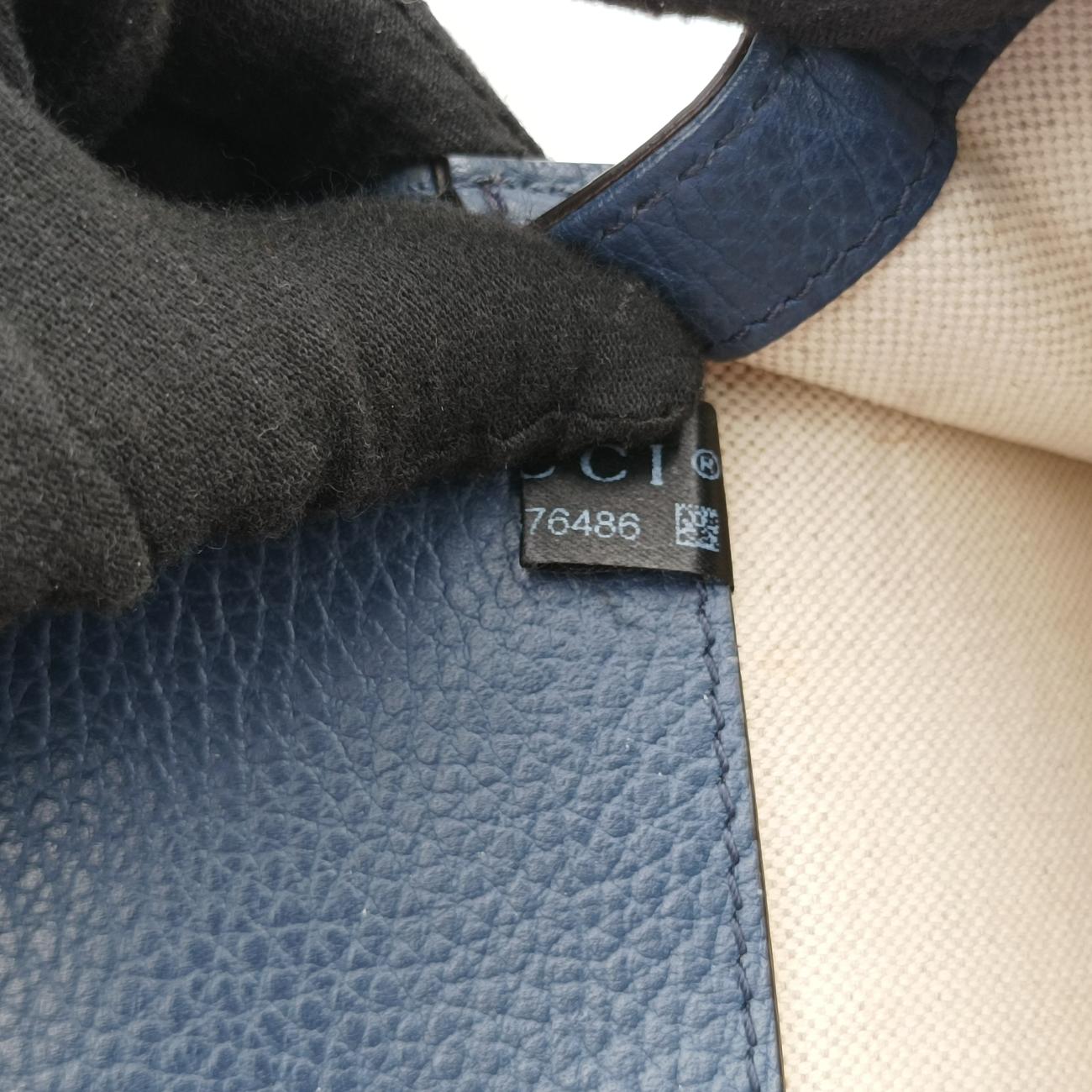 Pre-owned Gucci Dionysus Blue Leather 400249 shoulderbag | stylenewstar