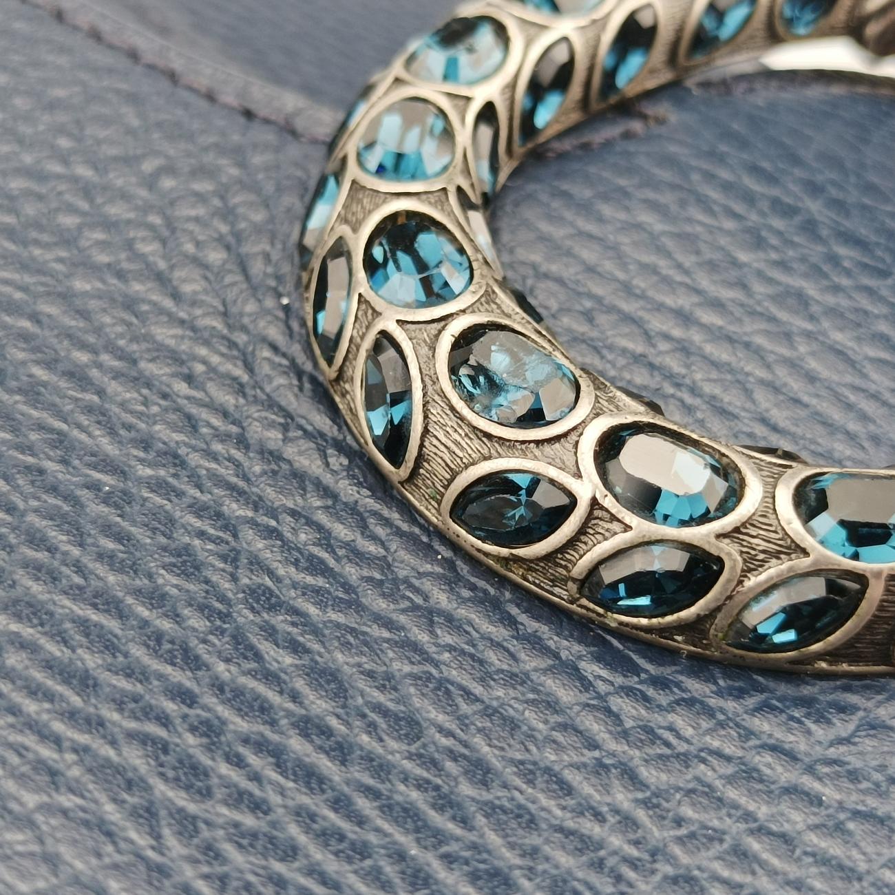 Pre-owned Gucci Dionysus Blue Leather 400249 shoulderbag | stylenewstar