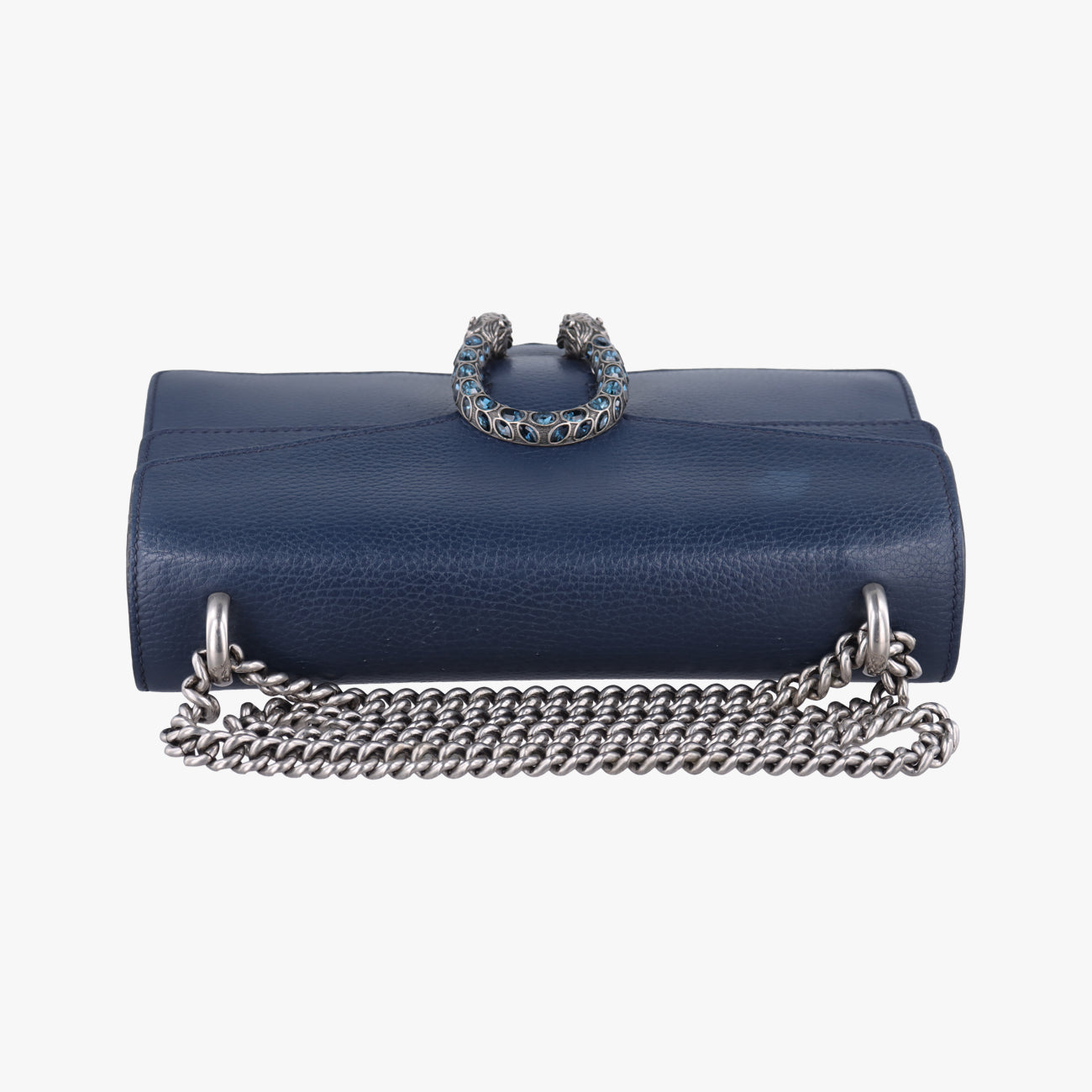 Pre-owned Gucci Dionysus Blue Leather 400249 shoulderbag | stylenewstar