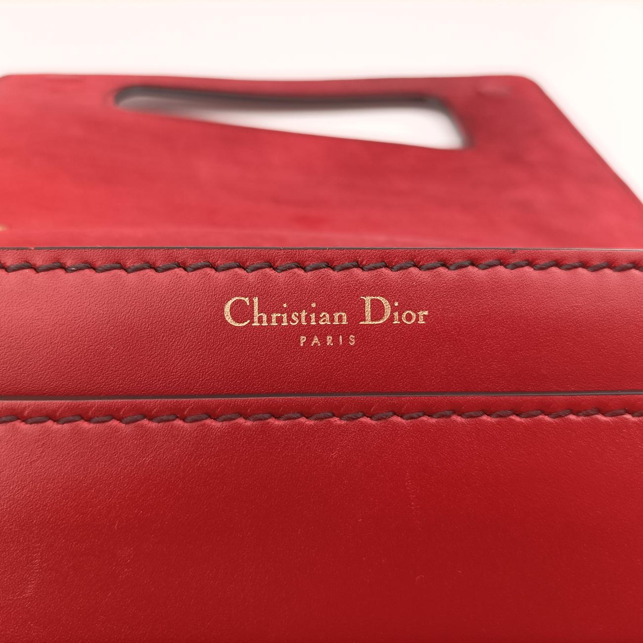 Vintage Christian Dior J'Adior Red Leather  shoulderbag | stylenewstar