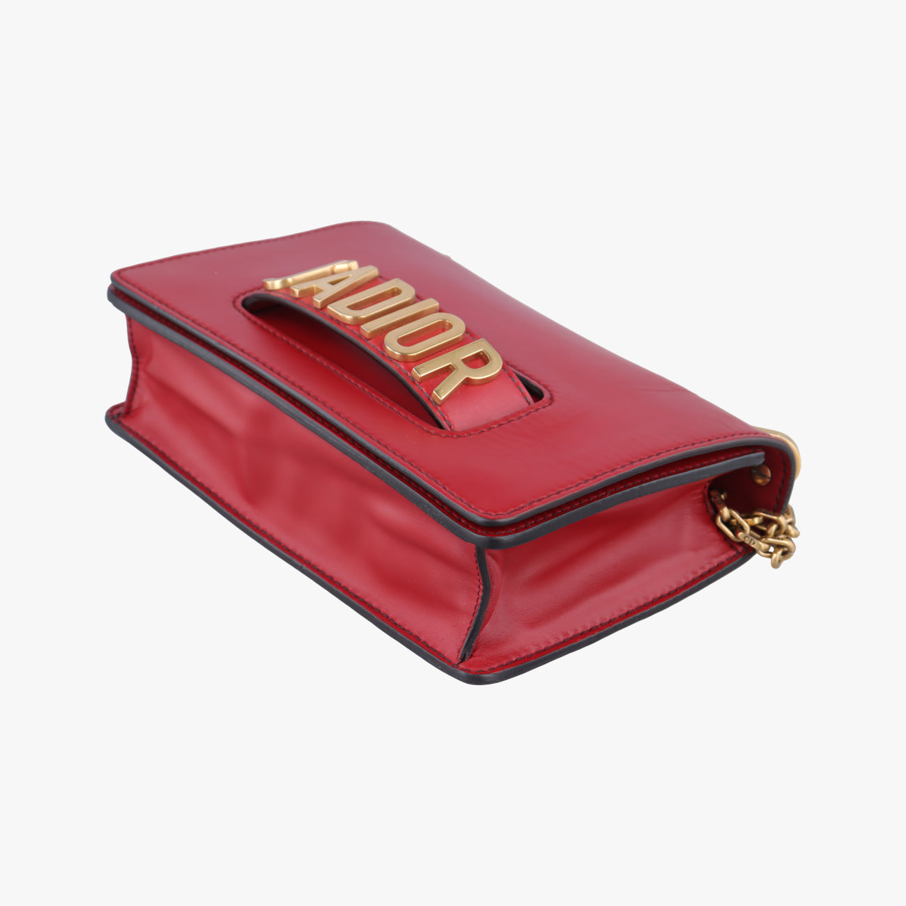 Vintage Christian Dior J'Adior Red Leather  shoulderbag | stylenewstar