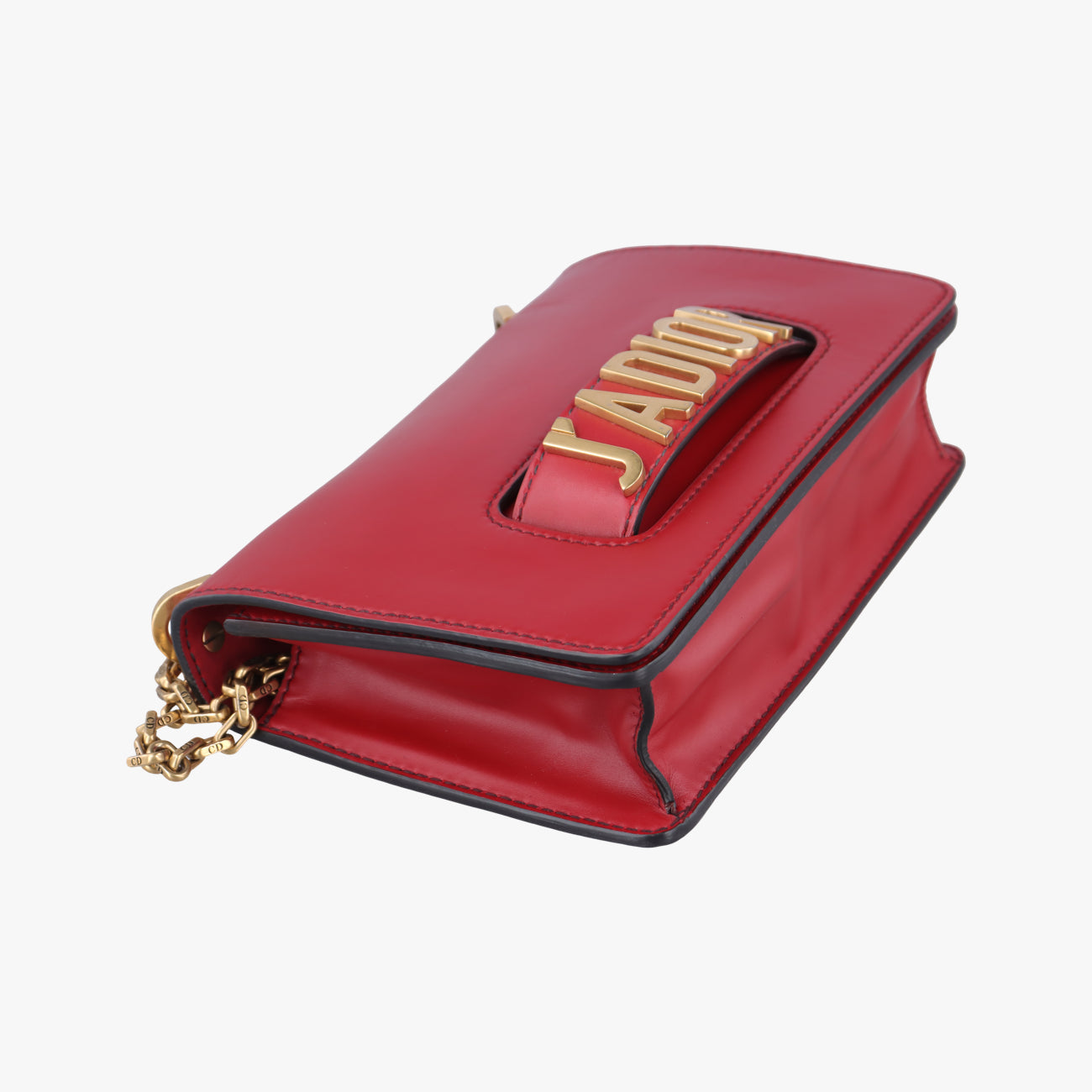 Vintage Christian Dior J'Adior Red Leather  shoulderbag | stylenewstar